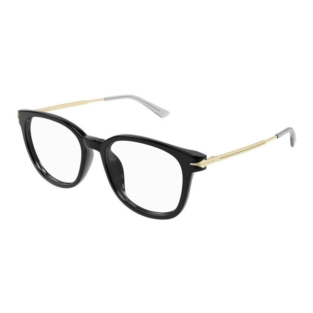 NWT Mont Blanc MB0309oA Black Gold Eyeglasses